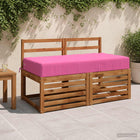 Zitkussen roze 120 x 80 x 15 cm polyester