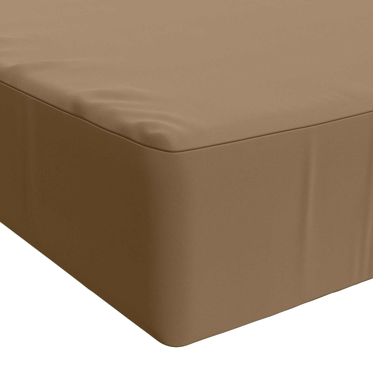 Zitkussen SOEST 100% Polyester Taupe 120 x 80 x 15 cm
