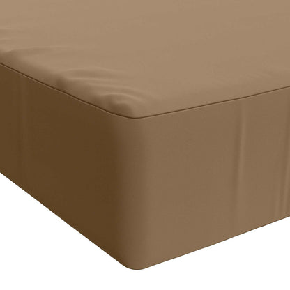 Zitkussen SOEST 100% Polyester Taupe 120 x 80 x 15 cm