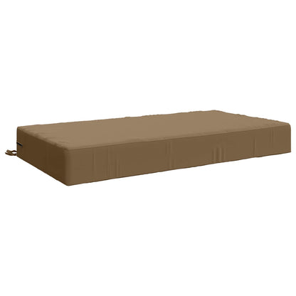 Zitkussen SOEST 100% Polyester Taupe 120 x 80 x 15 cm