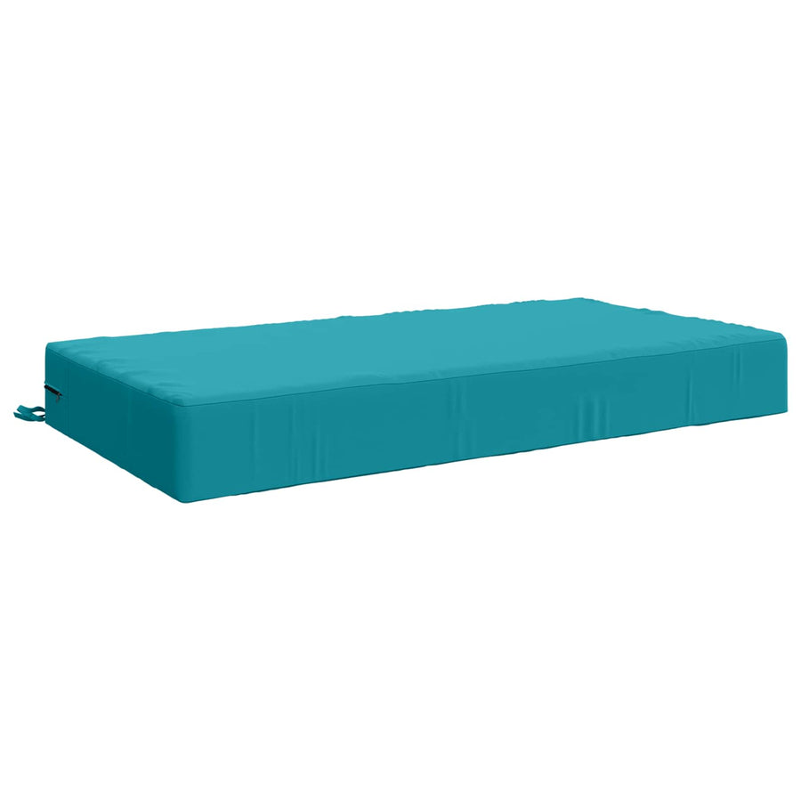 Zitkussen SOEST 100% Polyester Turquoise 120 x 80 x 15 cm