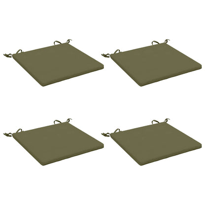 4-Piece Zitkussens SOEST 4 st 100% Polyester Olijfgroen