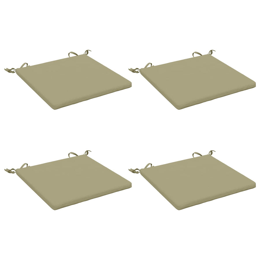 4-Piece Zitkussens SOEST 4 st 100% Polyester Lichtgroen