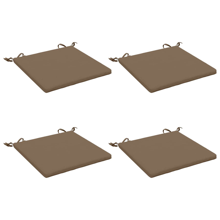 4-Piece Zitkussens SOEST 4 st 100% Polyester Taupe