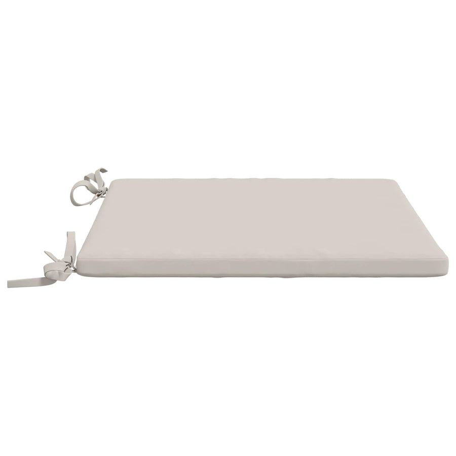 4-Piece Zitkussens SOEST 4 st 100% Polyester Wit 40 x 40 x 3 cm