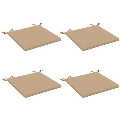 4-Piece Zitkussens SOEST 4 st 100% Polyester Zand