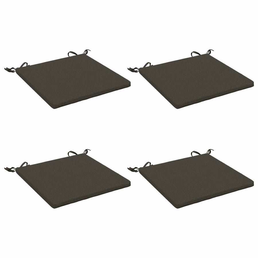 4-Piece Zitkussens SOEST 4 st 100% Polyester Antraciet