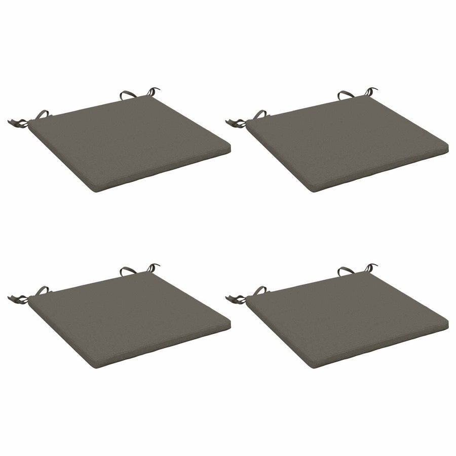 4-Piece Zitkussens SOEST 4 st 100% Polyester Grijs