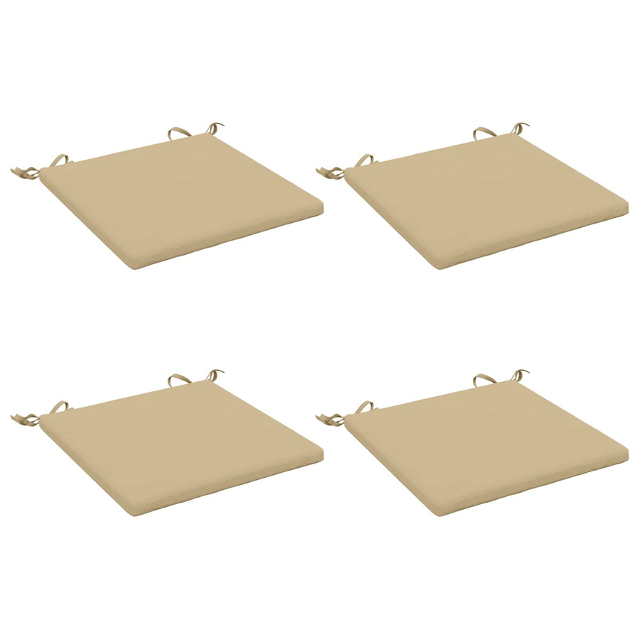 4-Piece Zitkussens SOEST 4 st 100% Polyester Beige