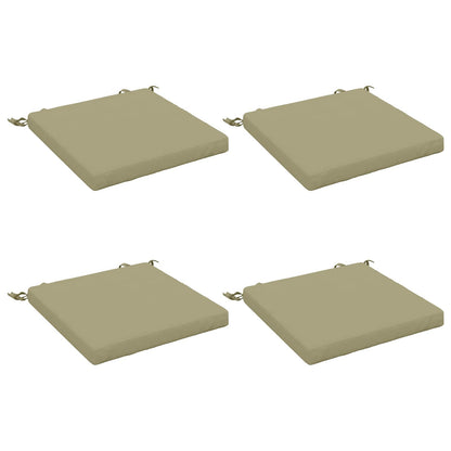 4-Piece Zitkussens SOEST 4 st 100% Polyester Lichtgroen