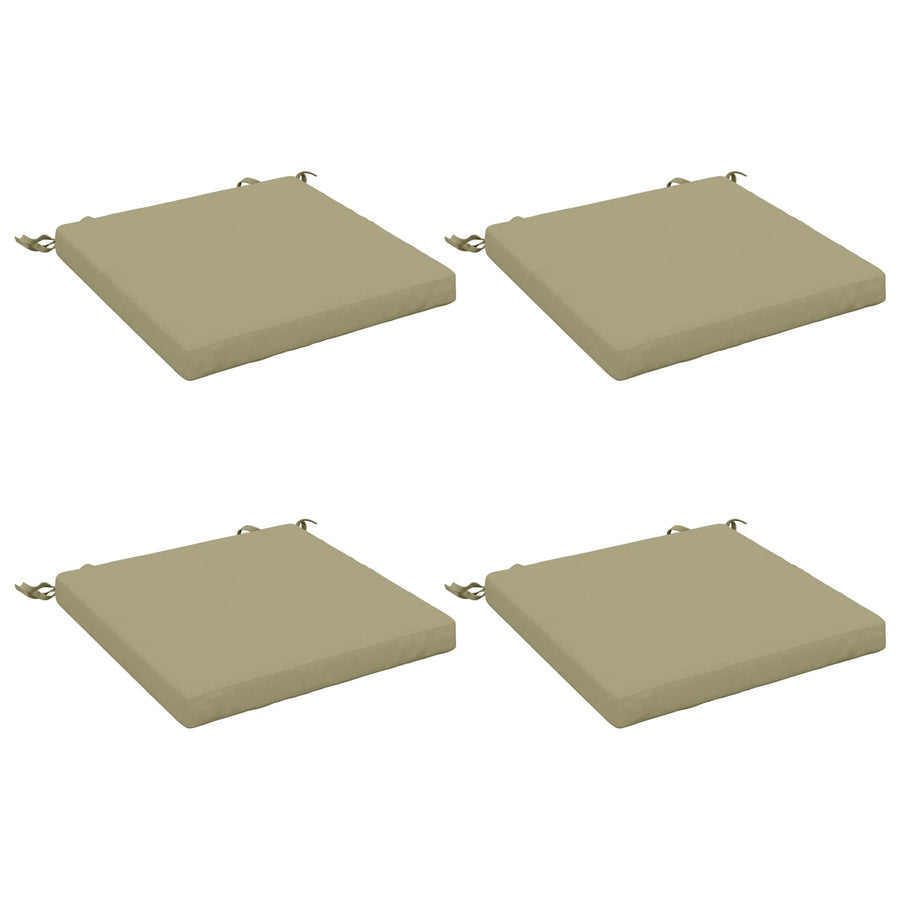 4-Piece Zitkussens SOEST 4 st 100% Polyester Lichtgroen