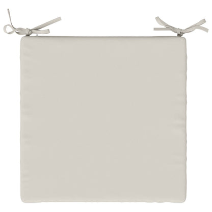 4-Piece Zitkussens SOEST 4 st 100% Polyester Wit 40 x 40 x 5 cm