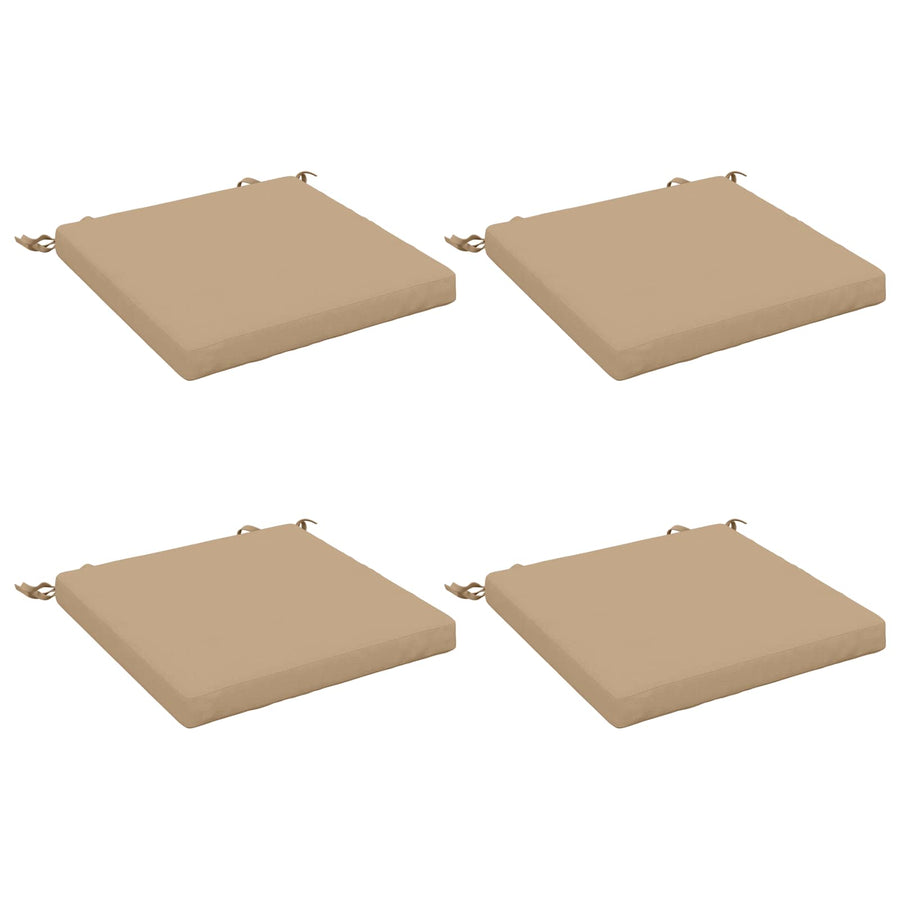 4-Piece Zitkussens SOEST 4 st 100% Polyester Zand