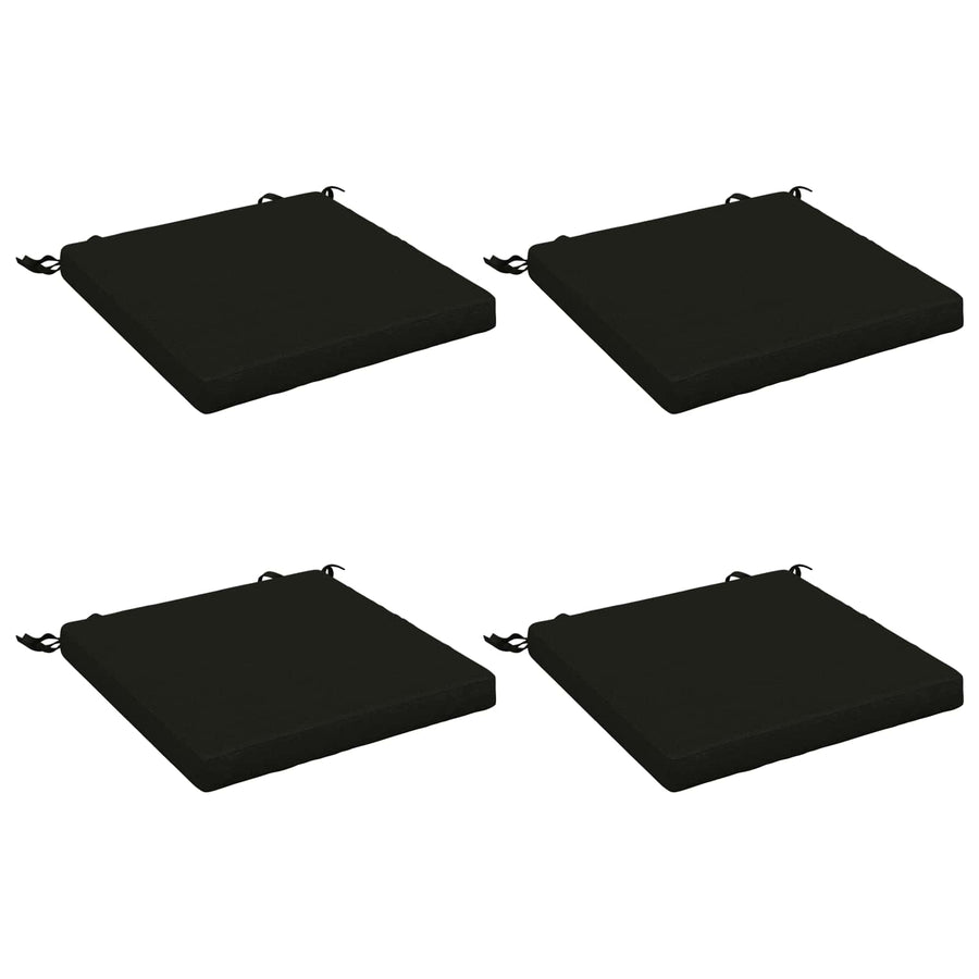 4-Piece Zitkussens SOEST 4 st 100% Polyester Zwart