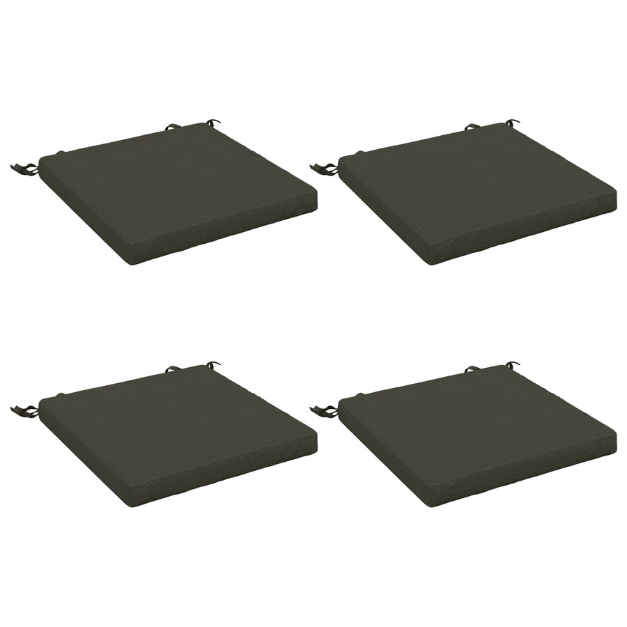 4-Piece Zitkussens SOEST 4 st 100% Polyester Antraciet