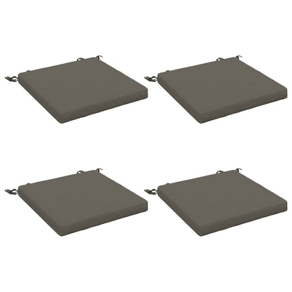 4-Piece Zitkussens SOEST 4 st 100% Polyester Grijs