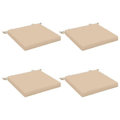 4-Piece Zitkussens SOEST 4 st 100% Polyester Crèmekleurig