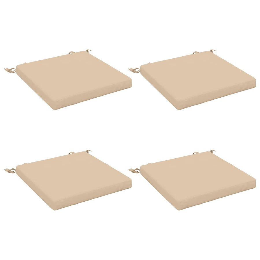 4-Piece Zitkussens SOEST 4 st 100% Polyester Crèmekleurig