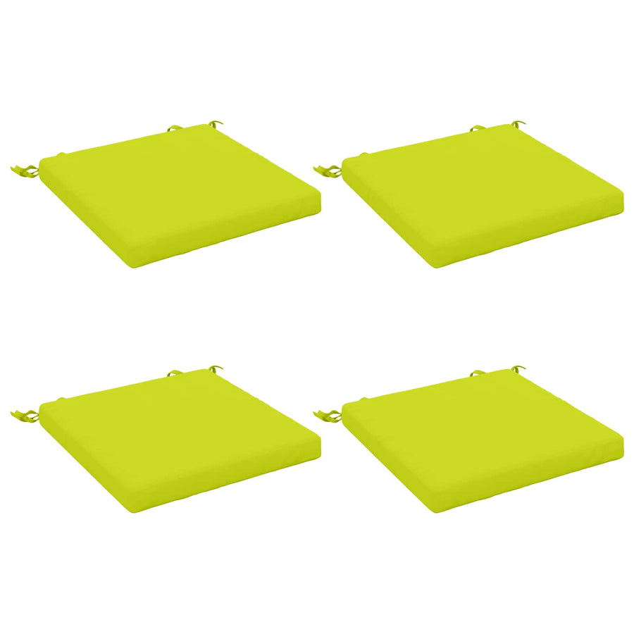 4-Piece Zitkussens SOEST 4 st 100% Polyester Helder groen