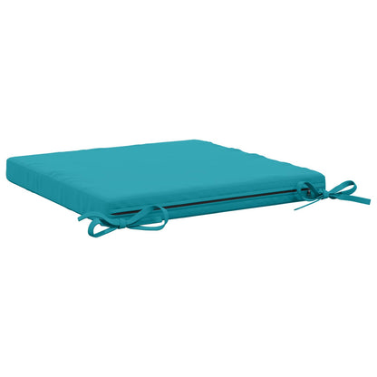 4-Piece Zitkussens SOEST 4 st 100% Polyester Turquoise