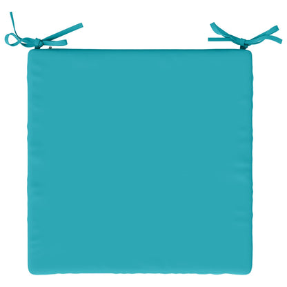 4-Piece Zitkussens SOEST 4 st 100% Polyester Turquoise