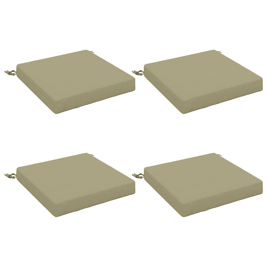 4-Piece Zitkussens SOEST 4 st 100% Polyester Lichtgroen