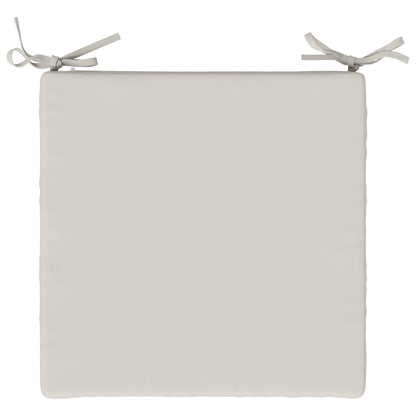 4-Piece Zitkussens SOEST 4 st 100% Polyester Wit 40 x 40 x 7 cm