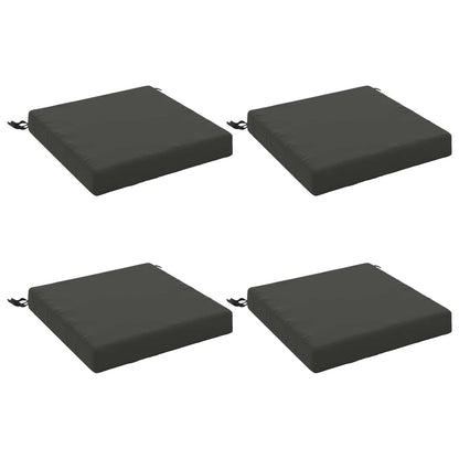 4-Piece Zitkussens SOEST 4 st 100% Polyester Antraciet