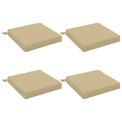 4-Piece Zitkussens SOEST 4 st 100% Polyester Beige