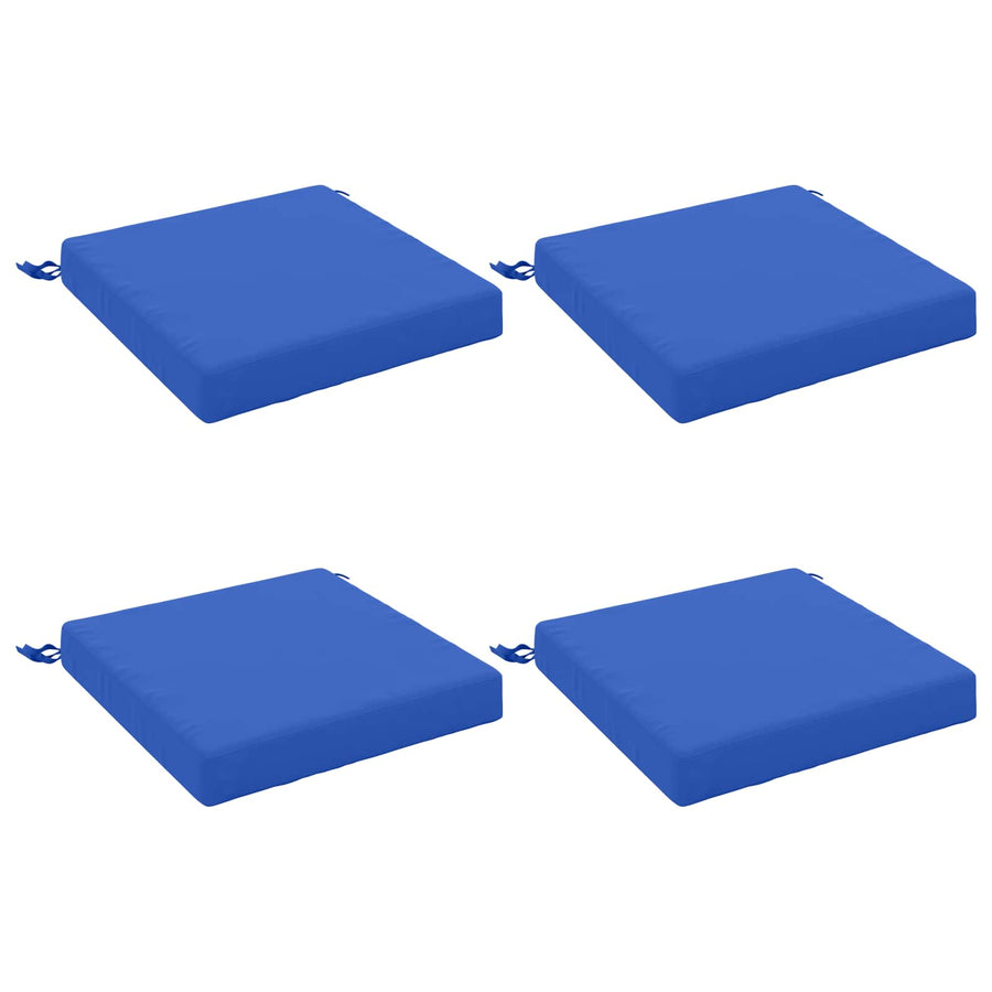 4-Piece Zitkussens SOEST 4 st 100% Polyester Koninklijk Blauw