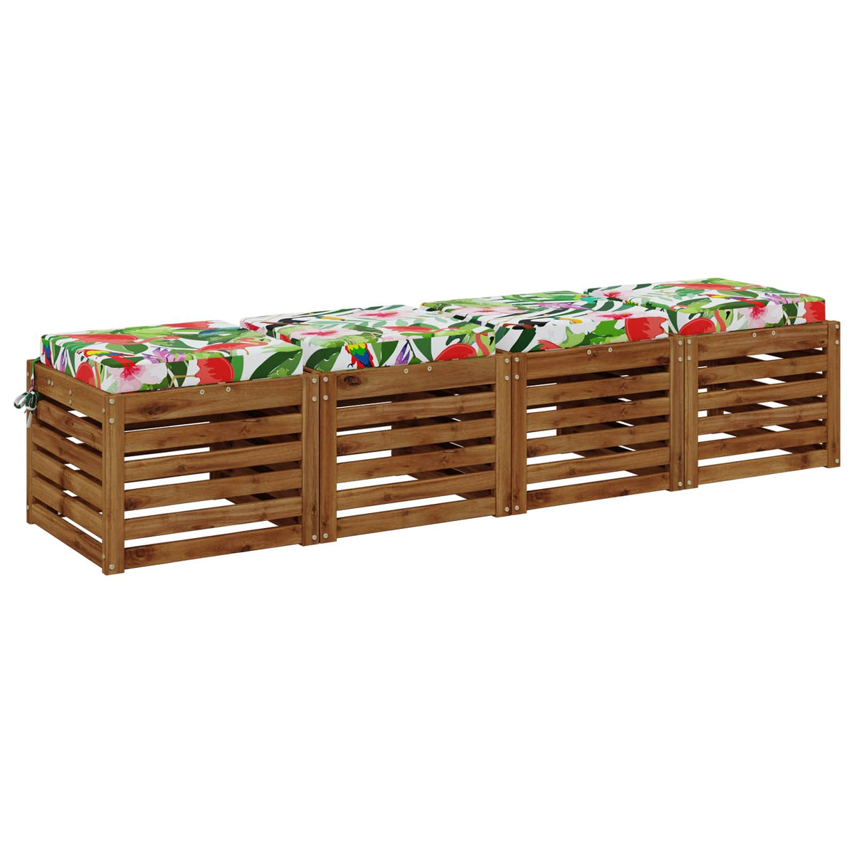 4-Piece Zitkussens SOEST 4 st 100% Polyester Meerkleurig