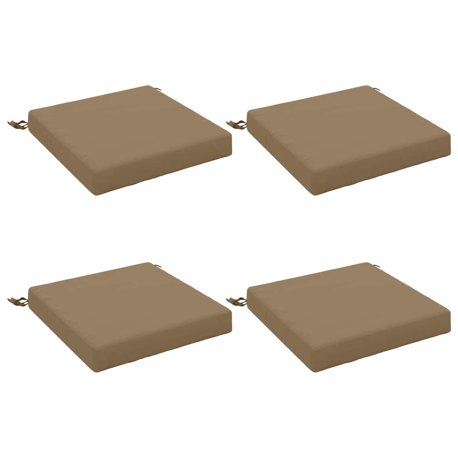 4-Piece Zitkussens SOEST 4 st 100% Polyester Taupe