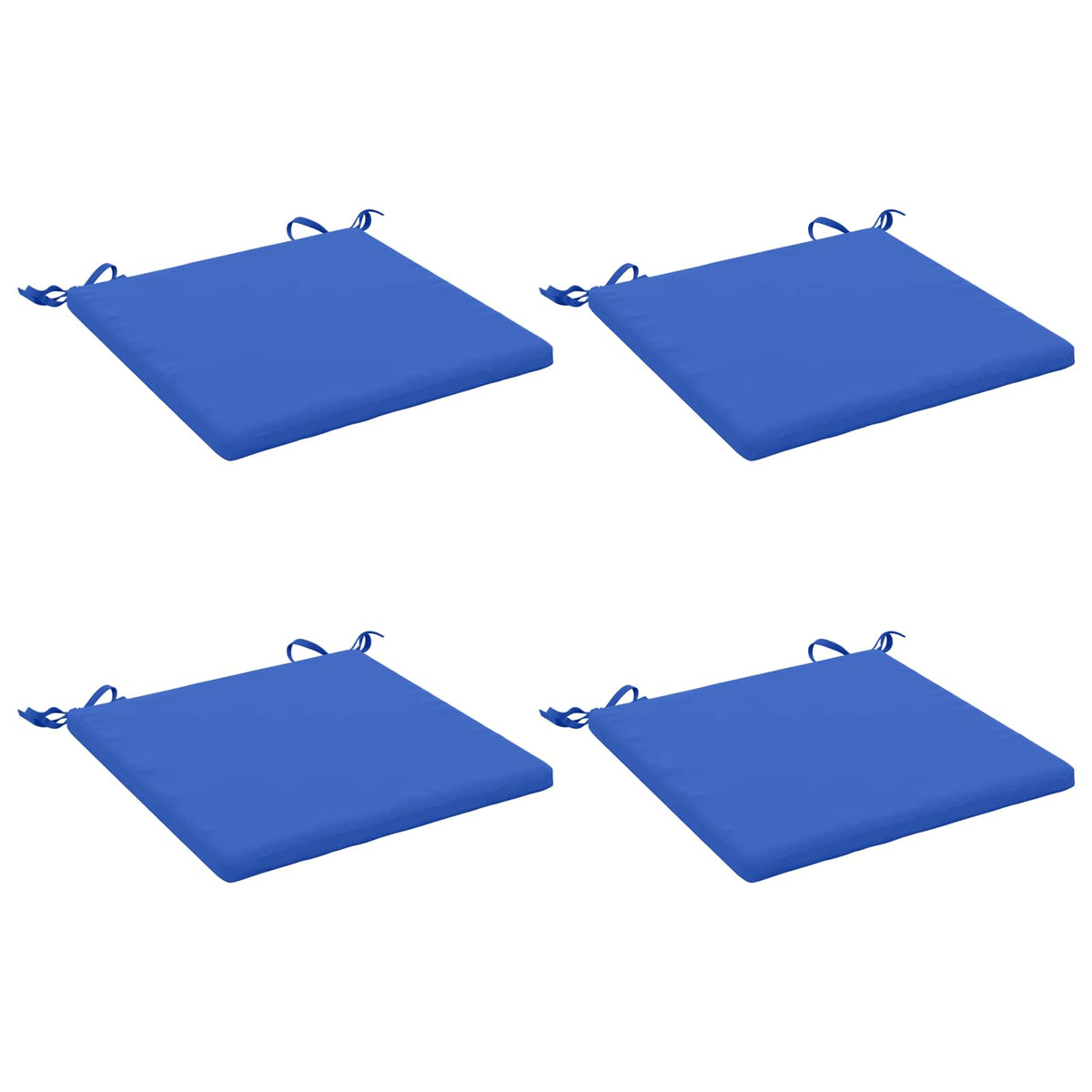 4-Piece Zitkussens SOEST 4 st 100% Polyester Koninklijk Blauw