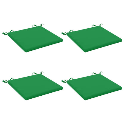 4-Piece Zitkussens SOEST 4 st 100% Polyester Groen