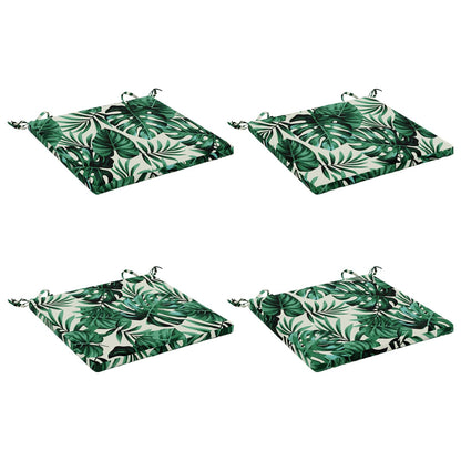 4-Piece Zitkussens SOEST 4 st 100% Polyester Bladpatroon