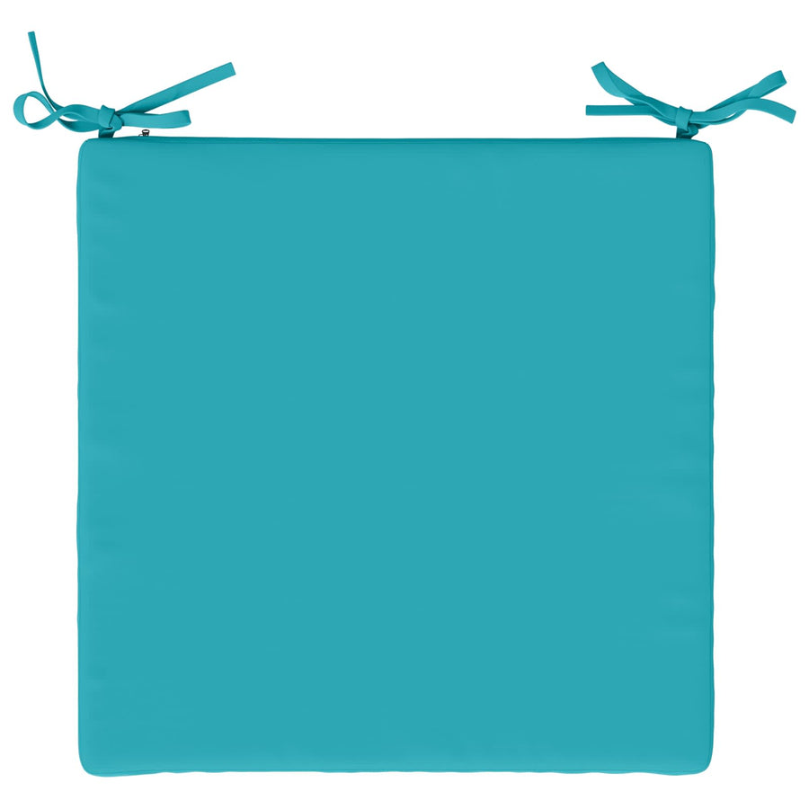 4-Piece Zitkussens SOEST 4 st 100% Polyester Turquoise