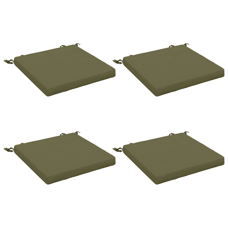 4-Piece Zitkussens SOEST 4 st 100% Polyester Olijfgroen