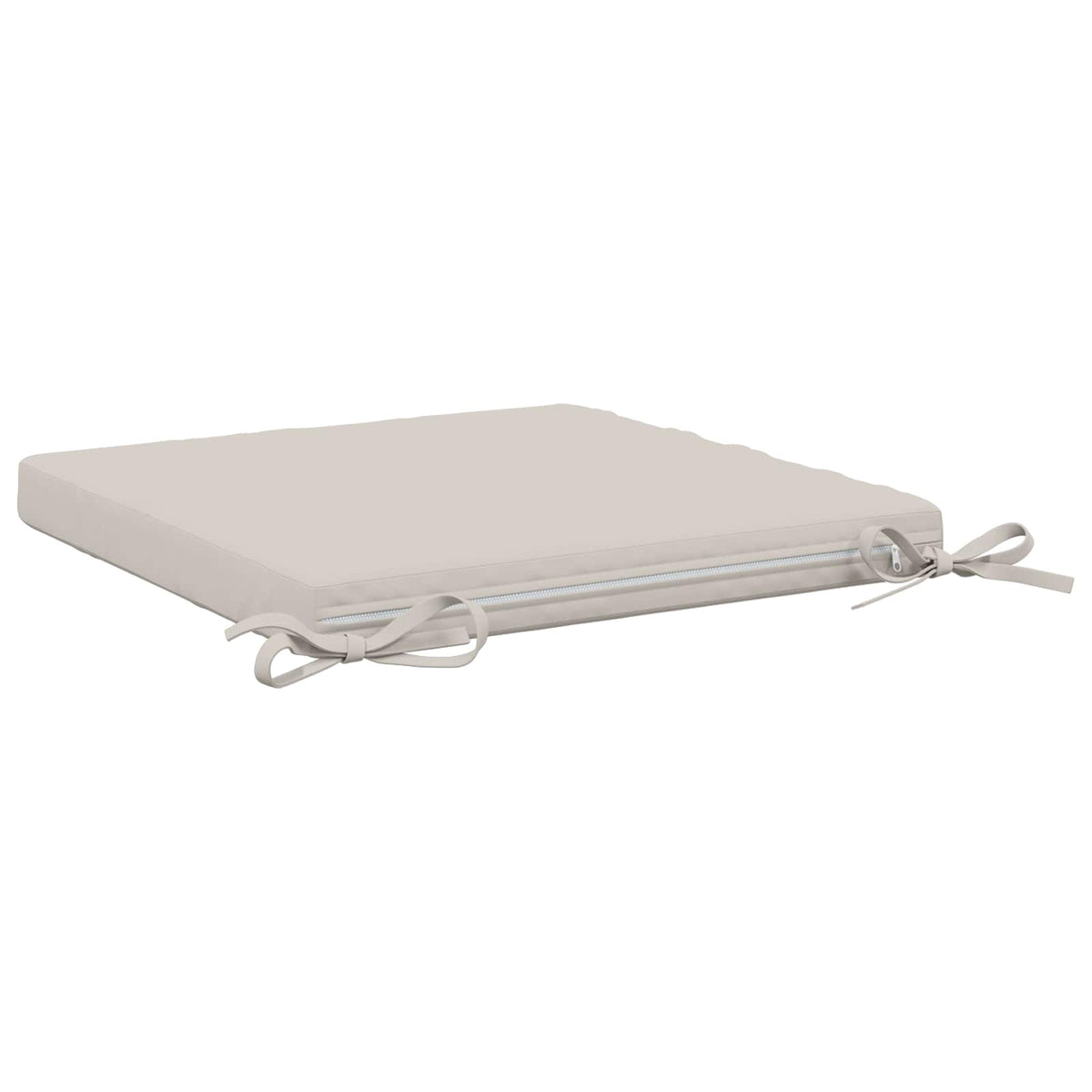 4-Piece Zitkussens SOEST 4 st 100% Polyester Wit 45 x 45 x 5 cm