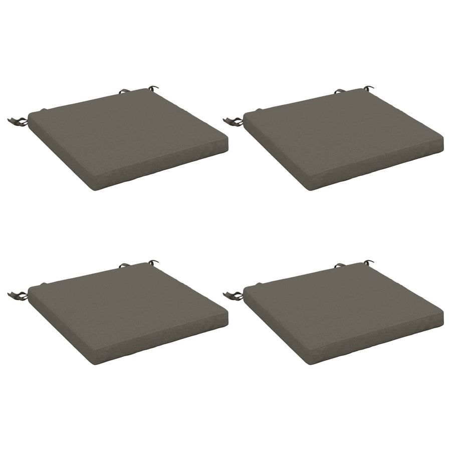 4-Piece Zitkussens SOEST 4 st 100% Polyester Grijs