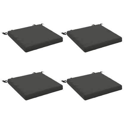 4-Piece Zitkussens SOEST 4 st 100% Polyester Antraciet