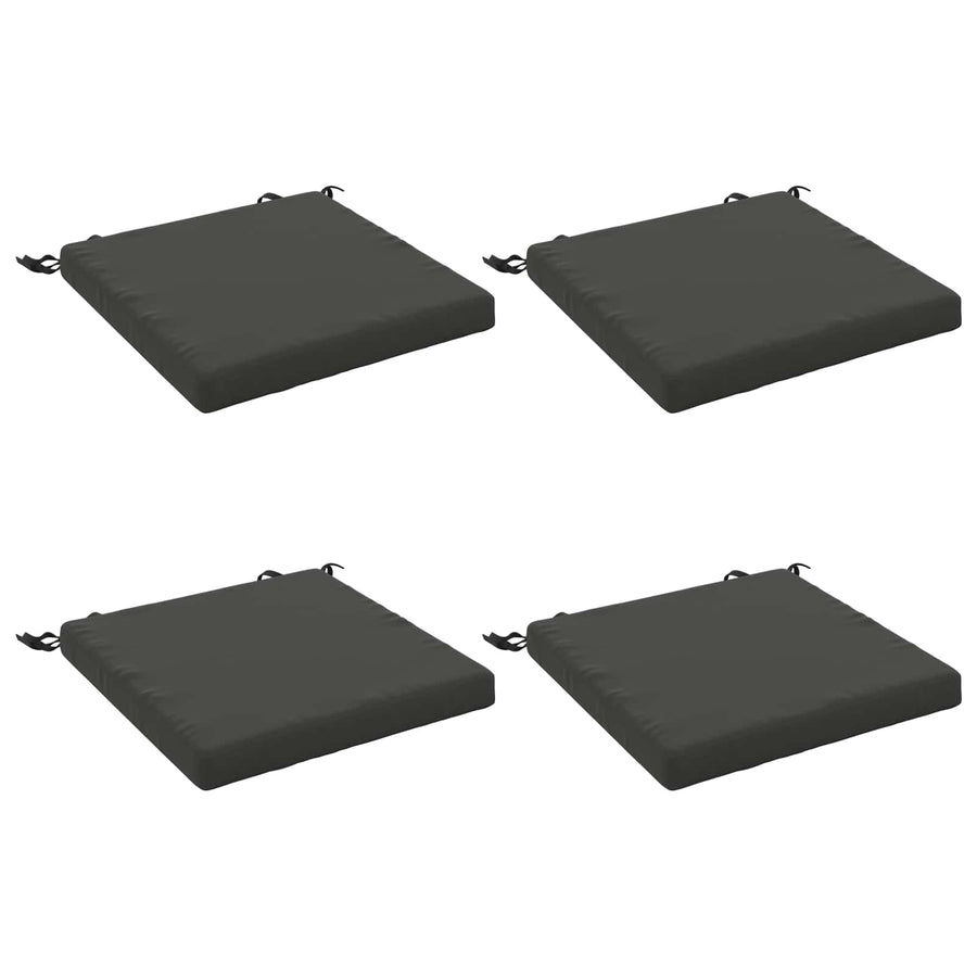 4-Piece Zitkussens SOEST 4 st 100% Polyester Antraciet