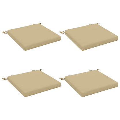 4-Piece Zitkussens SOEST 4 st 100% Polyester Beige