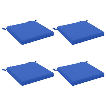 4-Piece Zitkussens SOEST 4 st 100% Polyester Koninklijk Blauw