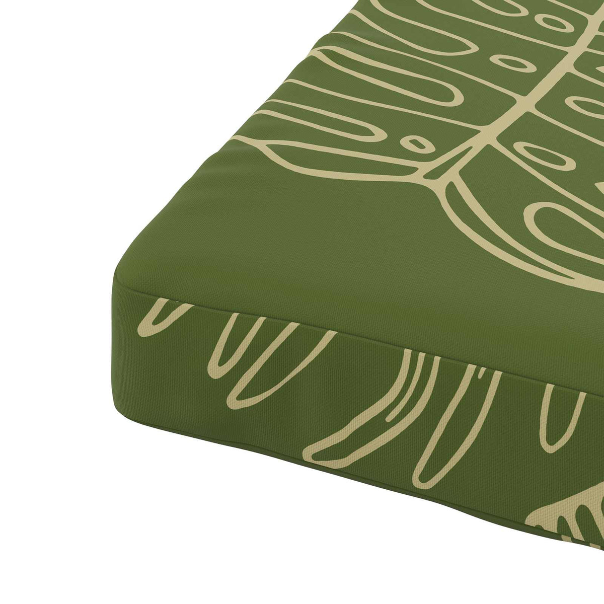 4-Piece Zitkussens SOEST 4 st 100% Polyester Bladontwerp