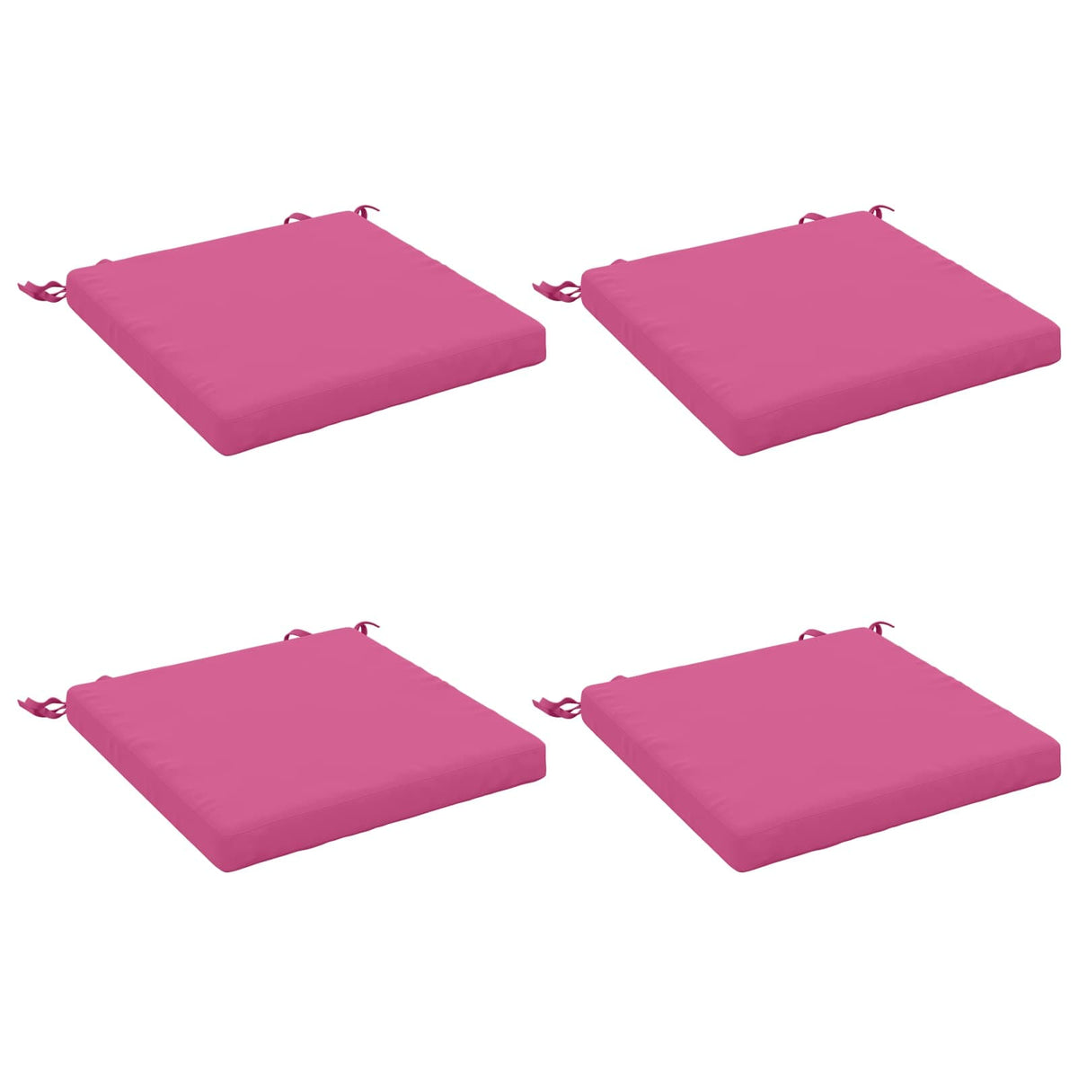 4-Piece Zitkussens SOEST 4 st 100% Polyester Roze