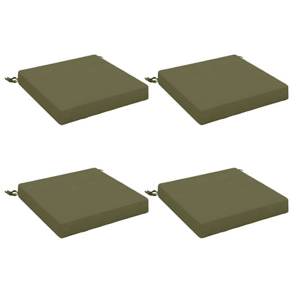 4-Piece Zitkussens SOEST 4 st 100% Polyester Olijfgroen