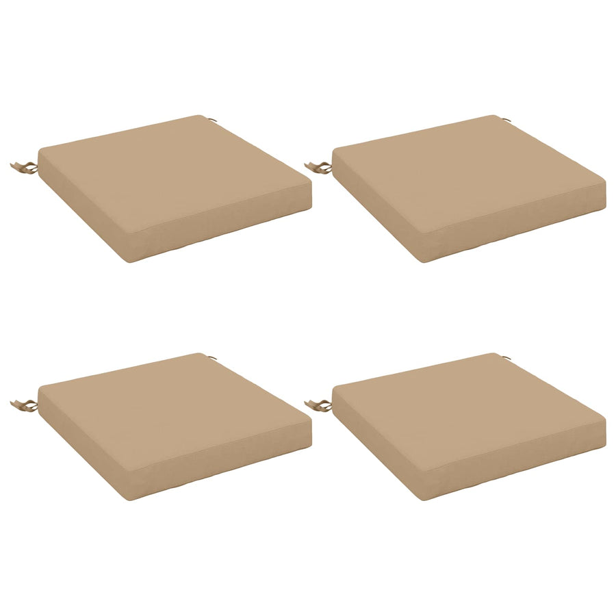 4-Piece Zitkussens SOEST 4 st 100% Polyester Zand