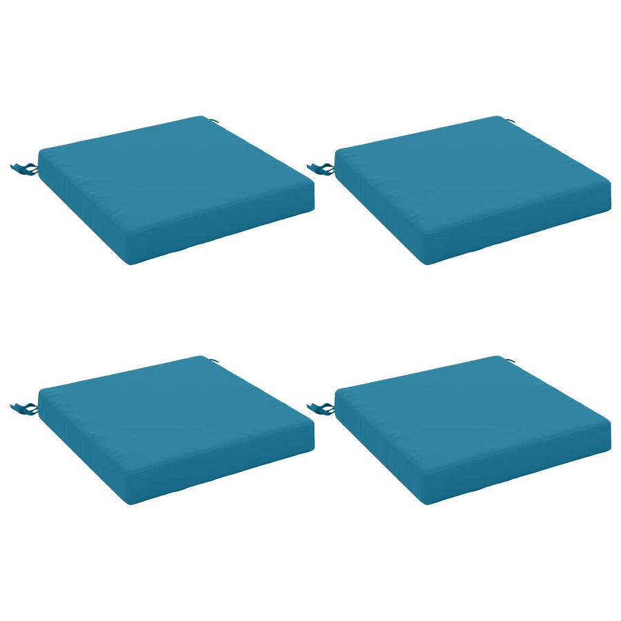 4-Piece Zitkussens SOEST 4 st 100% Polyester Lichtblauw