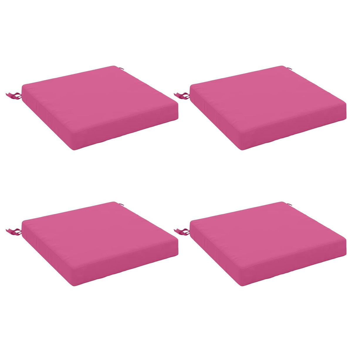 4-Piece Zitkussens SOEST 4 st 100% Polyester Roze