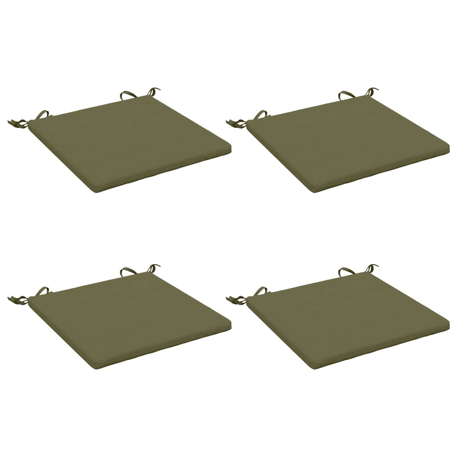 4-Piece Zitkussens SOEST 4 st 100% Polyester Olijfgroen